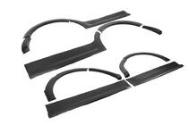 Volkswagen Caddy 2015-2020 рр. Комплект молдингів і розширювачів арок фото 52