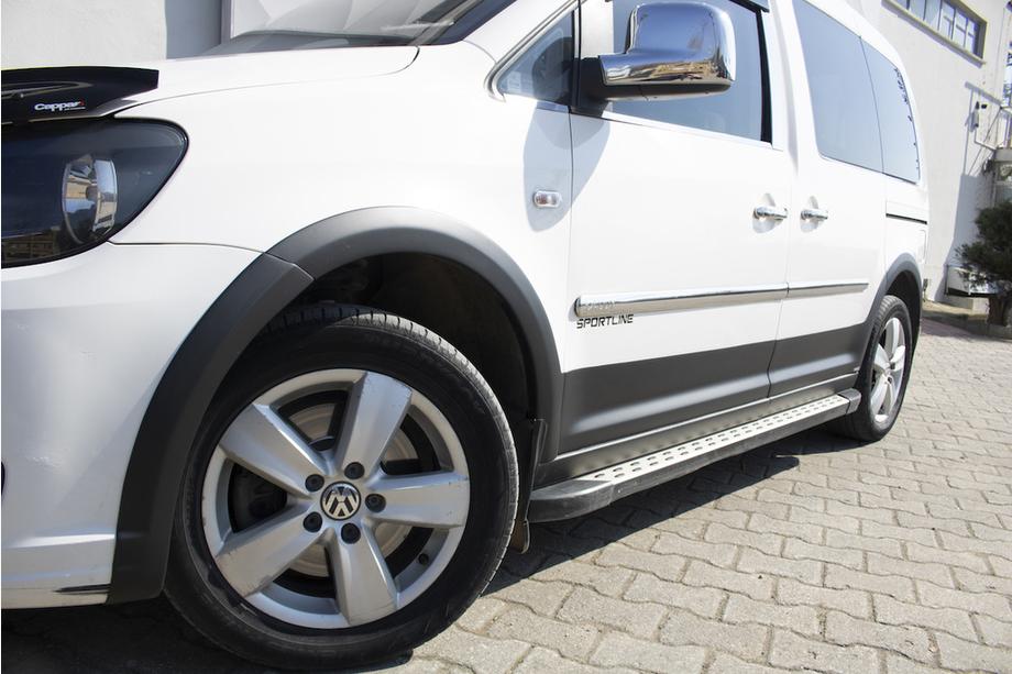 Volkswagen Caddy 2015-2020 рр. Комплект молдингів і розширювачів арок Фото 13