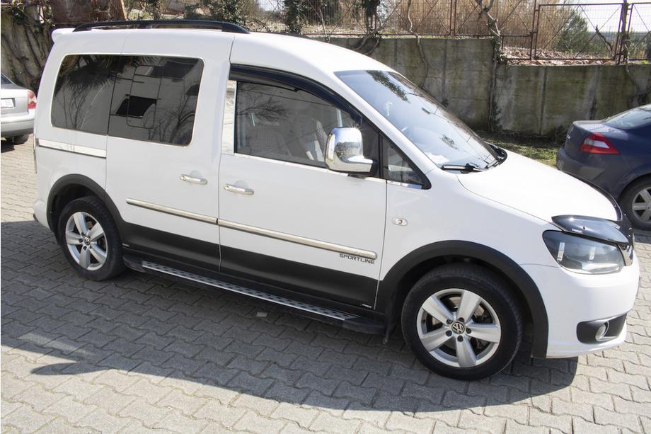 Volkswagen Caddy 2015-2020 рр. Комплект молдингів і розширювачів арок Фото 21