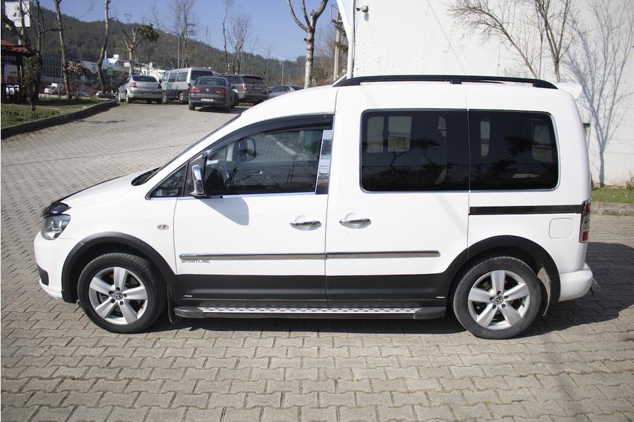 Volkswagen Caddy 2015-2020 рр. Комплект молдингів і розширювачів арок Фото 24