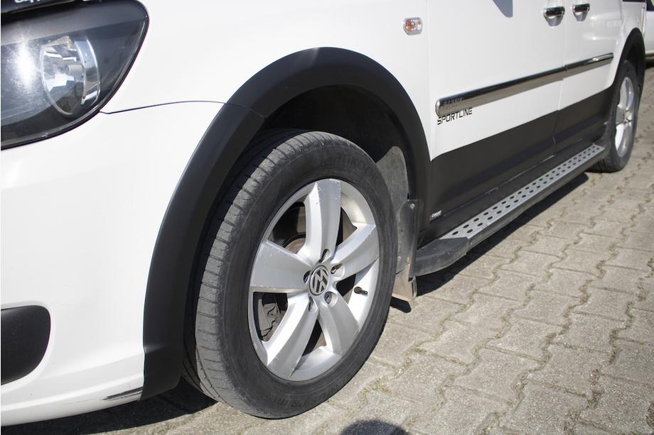 Volkswagen Caddy 2015-2020 рр. Комплект молдингів і розширювачів арок Фото 26