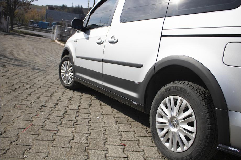 Volkswagen Caddy 2015-2020 рр. Комплект молдингів і розширювачів арок Фото 37
