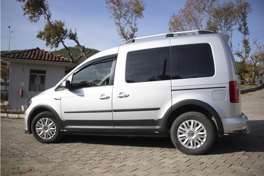 Volkswagen Caddy 2015-2020 рр. Комплект молдингів і розширювачів арок Фото 39