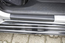 Volkswagen Caddy 2015-2020 рр. Накладки на дверні пороги EuroCap (2 шт., ABS) фото 4