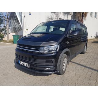Дефлектор капоту під карбон (EuroCap) Volkswagen T6 2015-2024 рр. фото 3
