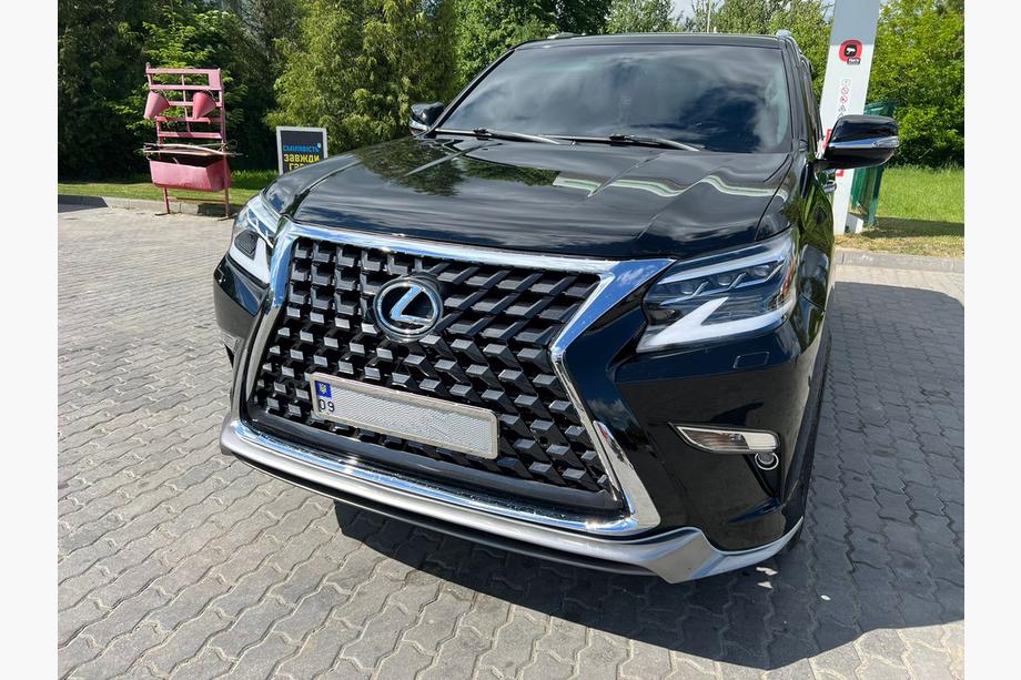 Lexus GX460 2009-2023 рр. Передні фари в дизайні 2021-2023 років (2 шт, FullLed, з AFS) Image