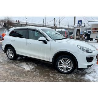 Вітровики з хром смужкою (4 шт, HIC) Porsche Cayenne 2010-2017 рр. фото 3