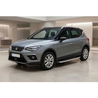 Бокові пороги BlackLine (2 шт., алюміній) Seat Arona 2017- рр. фото 1