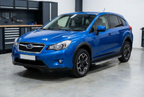 Subaru XV 2011-2017 рр. Бокові пороги BlackLine (2 шт., алюміній) фото 1