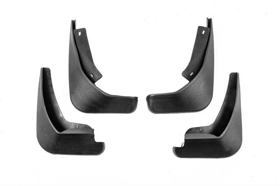 Ford Fiesta 2008-2017 рр. Бризковики Premium 2008-2012 (4 шт) Image