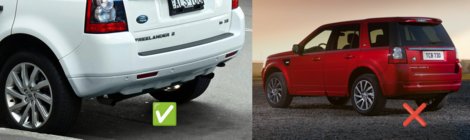 Land Rover Freelander II 2006-2014 рр. Бризковики Premium (4 шт) фото 3