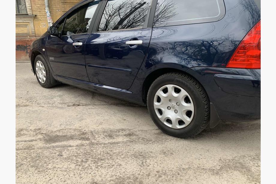 Peugeot 307 2001-2008 рр. Бризковики Premium (4 шт) Image