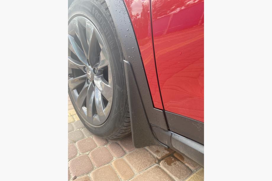 Tesla Model X 2015- рр. Бризковики Premium (2016-2023, 4 шт) Image