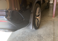 Mercedes GLE coupe C292 2015-2019 рр. Бризковики Premium без порогів (4 шт) фото 4