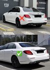 Mercedes E-class W213 2016-2023 рр. Бризковики Premium (4 шт) фото 3