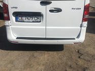 Mercedes Vito/V-class W447 2014- рр. Накладка на задній бампер DDU (ABS) фото 5