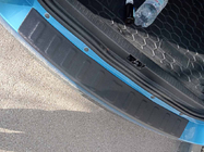 Renault Scenic/Grand 2009-2016 рр. Накладка на задній бампер DDU (для Grand, ABS) фото 4