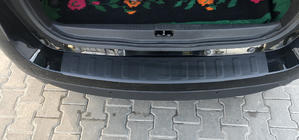 Renault Scenic/Grand 2009-2016 рр. Накладка на задній бампер DDU (для Grand, ABS) фото 1