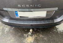 Renault Scenic/Grand 2009-2016 рр. Накладка на задній бампер DDU (для Grand, ABS) фото 8
