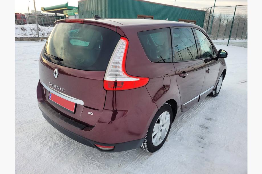 Renault Scenic/Grand 2009-2016 рр. Накладка на задній бампер DDU (для Grand, ABS) Фото 5