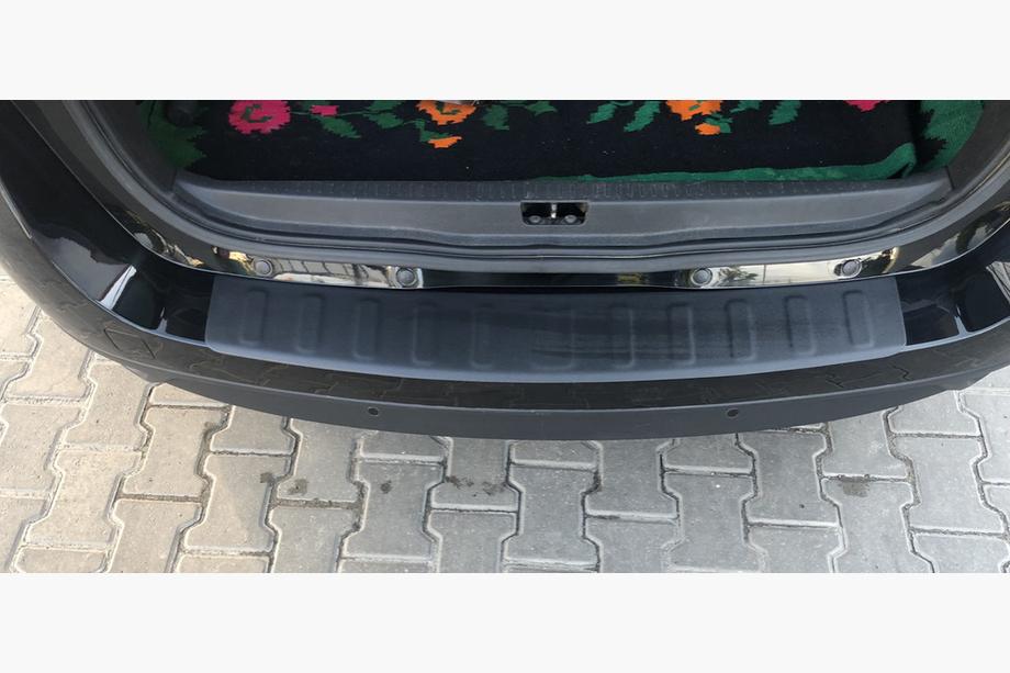 Renault Scenic/Grand 2009-2016 рр. Накладка на задній бампер DDU (для Grand, ABS) Image