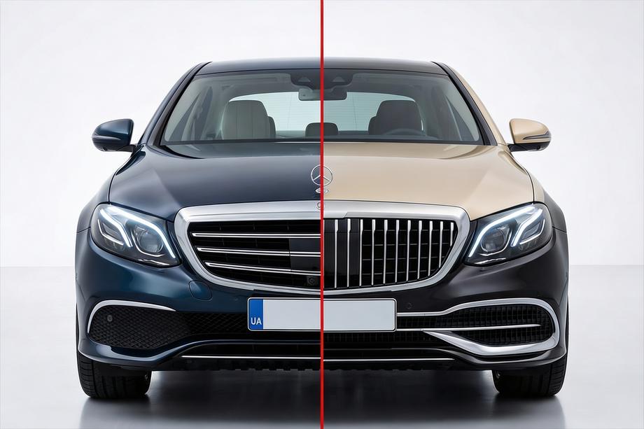 Mercedes E-class W213 2016-2023 рр. Комплект обвісів Maybach (для 2016-2020) Image