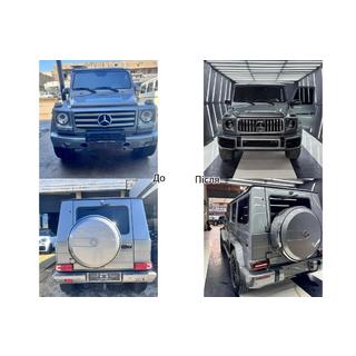 Комплект обвісів 2018+ (G63 AMG) Mercedes G сlass W463 2018-2024 рр. фото 2