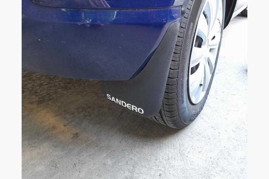 Renault Sandero 2007-2013 рр. Задні бризковики (2 шт.) Image