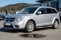 Dodge Journey 2008-2020 рр. Бокові пороги Tayga V2 (2 шт., алюміній) фото 1
