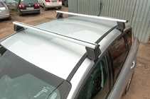 Mitsubishi Colt 2004-2012 рр. Перемички на гладку дах (2 шт, Asaf V4) фото 6