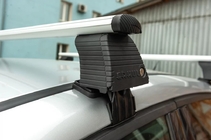 Peugeot 107 2005-2014 рр. Перемички на гладку дах (2 шт, Asaf V4) фото 7