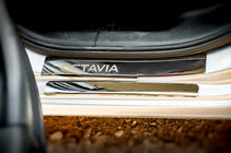 Skoda Octavia III A7 2013-2019 рр. Накладки на пороги Carmos V1 (8 шт., нерж.) фото 7