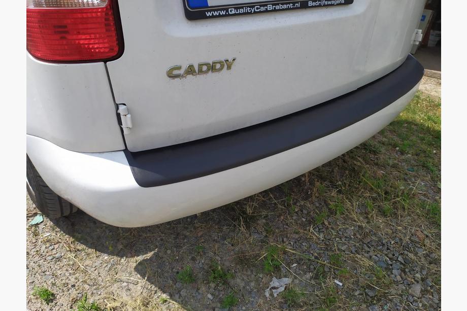 Volkswagen Caddy 2004-2010 рр. Накладка на задній бампер (ABS) Фото 1