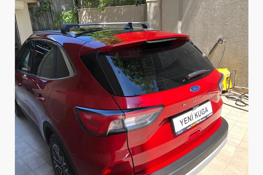 Ford Kuga/Escape 2019- рр. Бокові пороги RedLine V1 (2 шт., алюміній) Фото 2