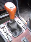 Mercedes C-class W202 1993-2001 рр. Чохол КПП ОЕМ (кожзам) фото 4