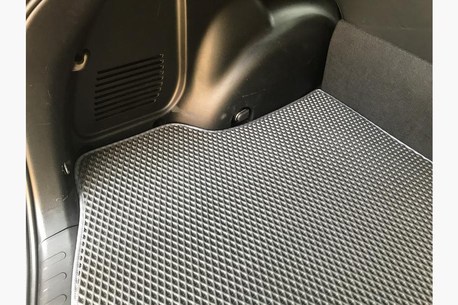 Toyota Rav 4 2013-2018 рр. Килимок багажника з докаткою (EVA, чорний) Фото 2