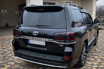 Toyota Land Cruiser 200 2007-2021 рр. Задні ліхтарі 2016-2021 (Sequential Red) фото 6
