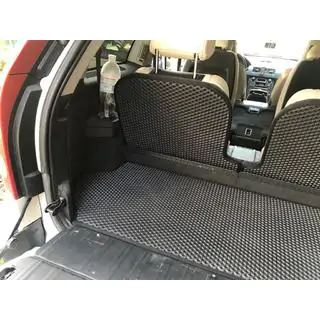 Килимок багажника з 3 частин (EVA, чорний) Volvo XC90 2002-2014 рр. фото 4