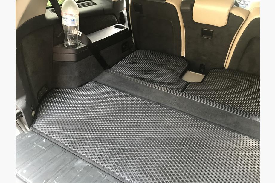 Volvo XC90 2002-2014 рр. Килимок багажника з 3 частин (EVA, чорний) Фото 2
