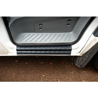 Накладки на пороги EuroCap (2 шт, ABS) фото 1