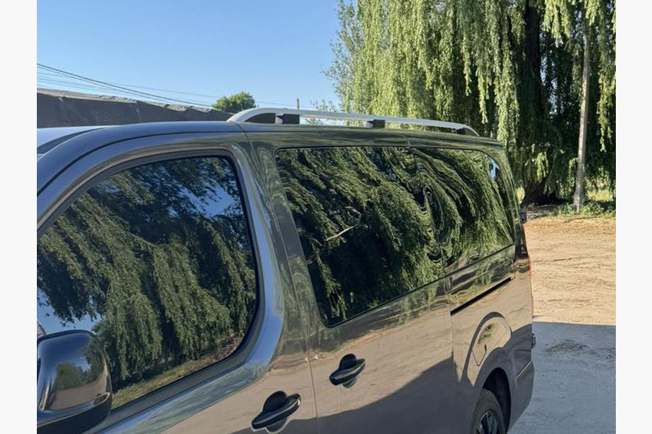 Opel Vivaro 2019- рр. Рейлінги Skyport (сірі) Довга база Фото 15