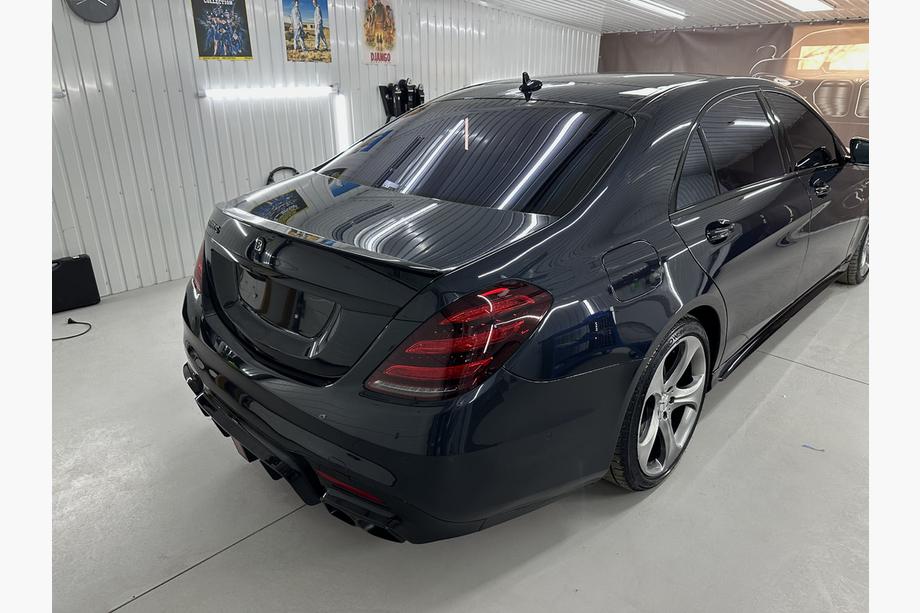 Mercedes S-class W222 2013-2022 рр. Комплект обвісів BRB (чорний, 2018+) Фото 36