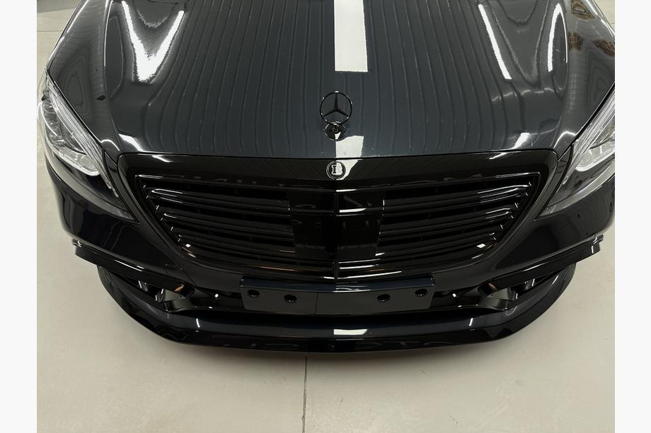 Mercedes S-class W222 2013-2022 рр. Комплект обвісів BRB (чорний, 2018+) Фото 44