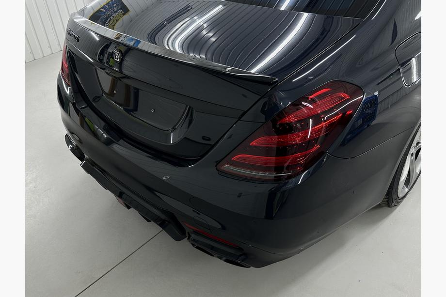 Mercedes S-class W222 2013-2022 рр. Комплект обвісів BRB (чорний, 2018+) Фото 50