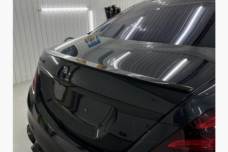Mercedes S-class W222 2013-2022 рр. Комплект обвісів BRB (чорний, 2018+) Фото 51
