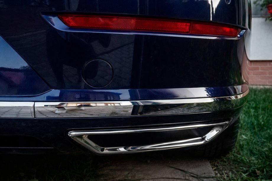Volkswagen Arteon 2017-2025 рр. Накладки на глушник (2 шт, нерж) Carmos - Турецька сталь