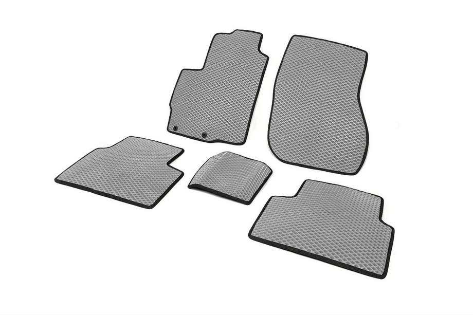 Mitsubishi Outlander 2006-2012 рр. Килимки EVA (Сірий) Фото 2