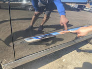 Hyundai Santa Fe 2 2006-2012 рр. Молдинг дверний (4 шт, нерж.) фото 6