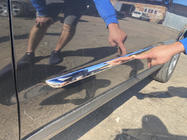 Hyundai Santa Fe 2 2006-2012 рр. Молдинг дверний (4 шт, нерж.) фото 7