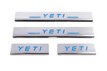 Накладки на пороги Carmos V3-Blue (4 шт, нерж.) фото 2